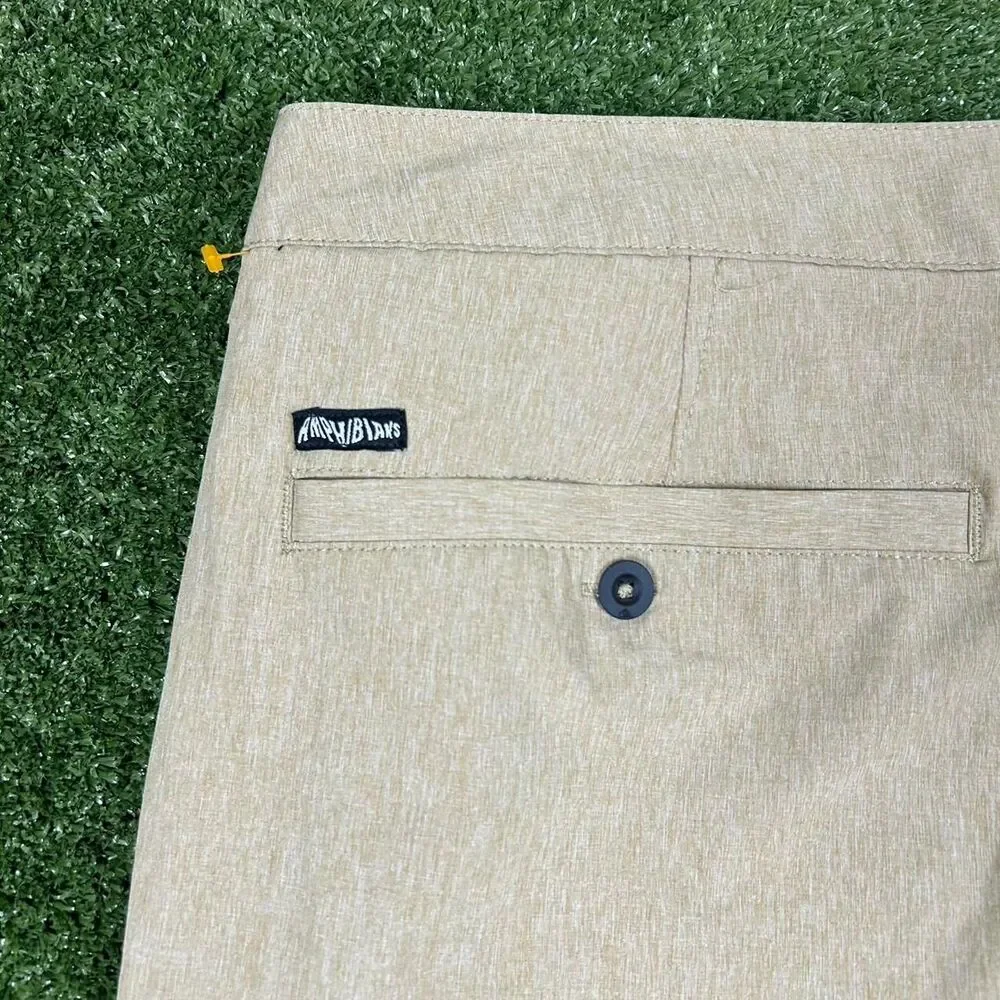 Quiksilver Men's Tan and Cream Shorts